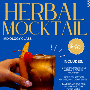 Herbal Mocktail Workshop